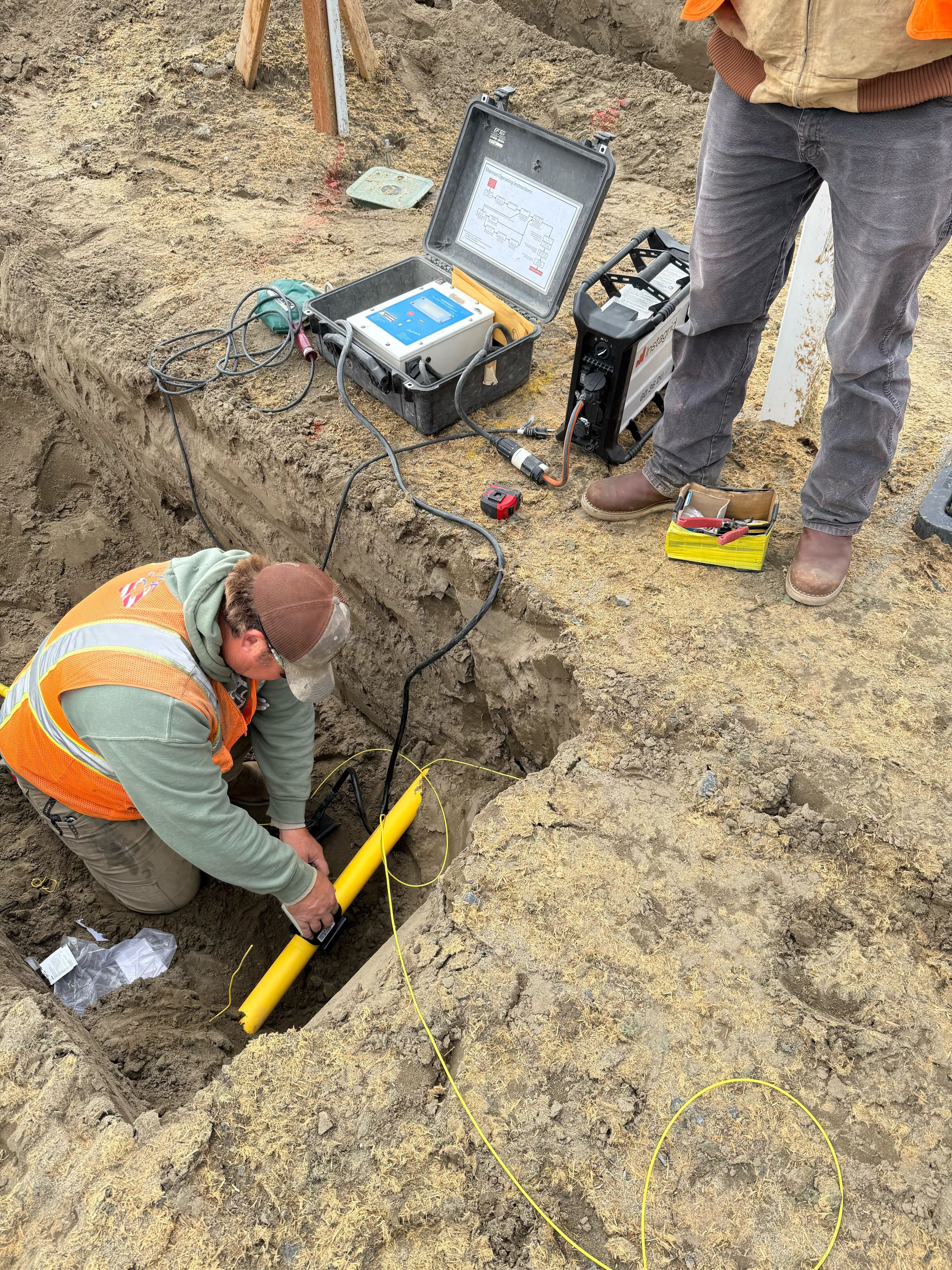 PE-Heizwendelschweißen welding