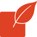 Nature icon orange