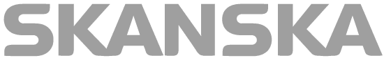 Skanska logo grayscale