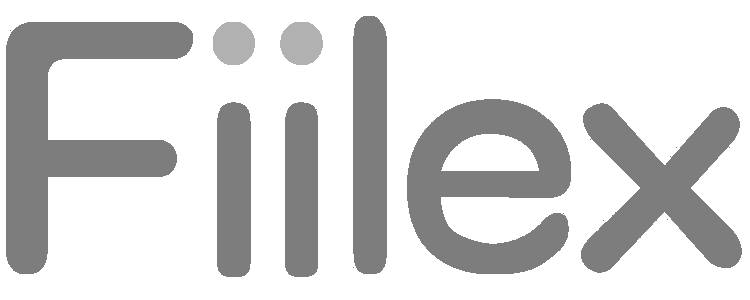 Fiilex logo grayscale