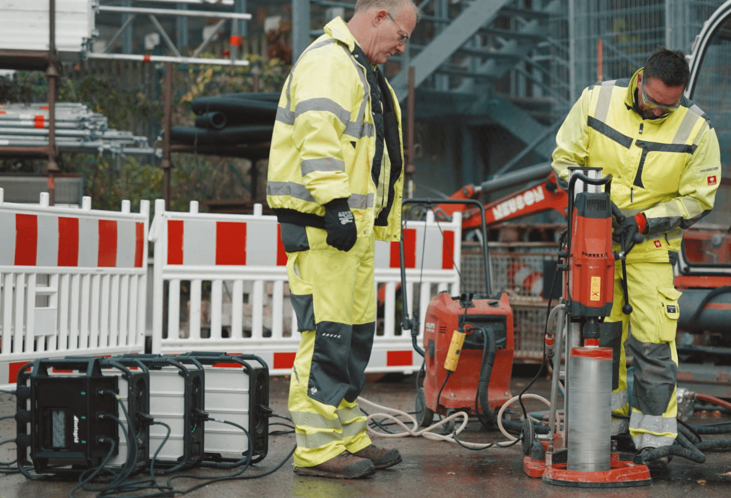 Ekrem Telseren, Technischer Dienst, image drilling