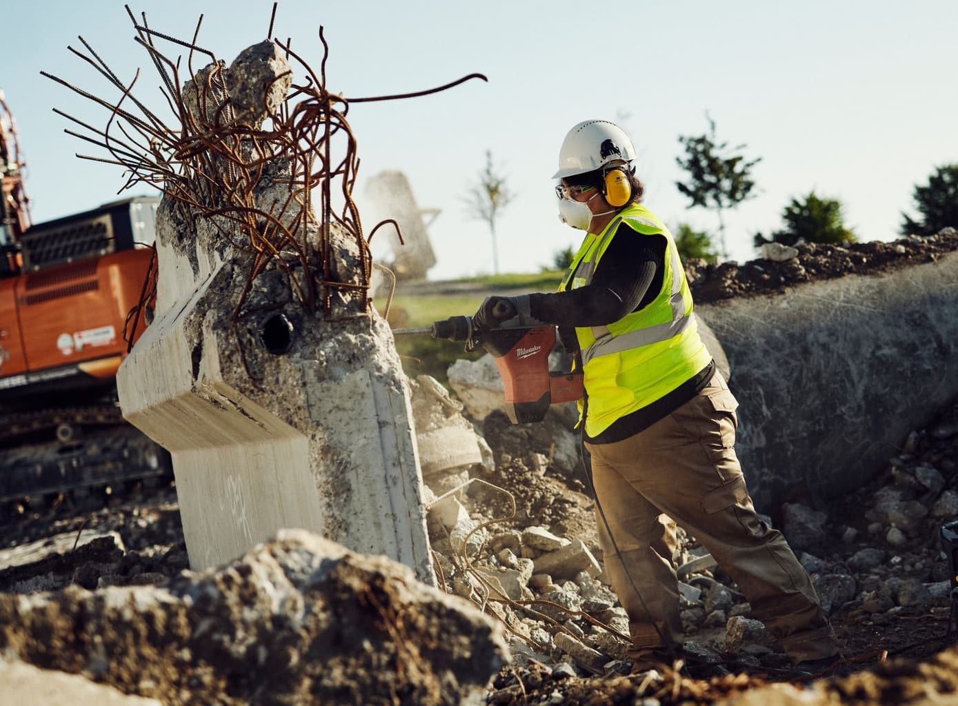Rotary Hammer drilling